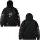 Mens Breathable Cropped Hoodie - Boxy Wool Blend, Casual