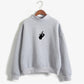 Cozy Oversized Women’s Sweatshirt - Mock Neck, Fleece