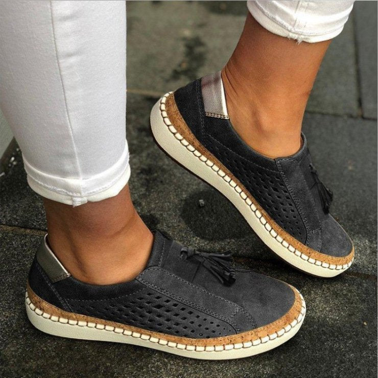 Variant image for Breathable Slip-On Shoes with Orthopedic Support and Lightweight Comfort for Everyday Wear-10