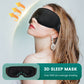 Light Blocking, Plush and Breathable Eyeshade for Travel and Night Rest – 3D Sleep Eye Mask