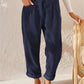 High Waist Casual Women's Pants, Soft Comfortable Fabric, Relaxed Fit, Versatile Styling, Available in Sizes S to 3XL-4