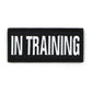 Service Dog Patch Black Harness Label Hook And Loop Fasteners Fall 2025 Simple On Off For Fast Identification