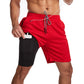 Variant image for Sporty Men's Swim Trunks with Fast-Drying Fabric and Zip Pockets for Active Lifestyle, Available in M-3XL-16