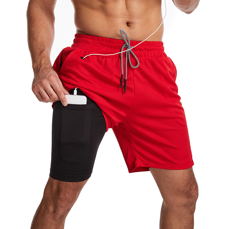 Variant image for Sporty Men's Swim Trunks with Fast-Drying Fabric and Zip Pockets for Active Lifestyle, Available in M-3XL-16