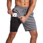 Variant image for Sporty Men's Swim Trunks with Fast-Drying Fabric and Zip Pockets for Active Lifestyle, Available in M-3XL-31