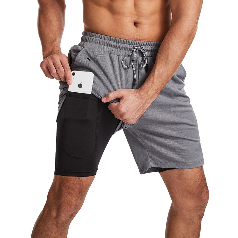 Variant image for Sporty Men's Swim Trunks with Fast-Drying Fabric and Zip Pockets for Active Lifestyle, Available in M-3XL-31