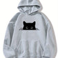 Plush Women's Hoodie Pullover - Oversized Fleece, Casual