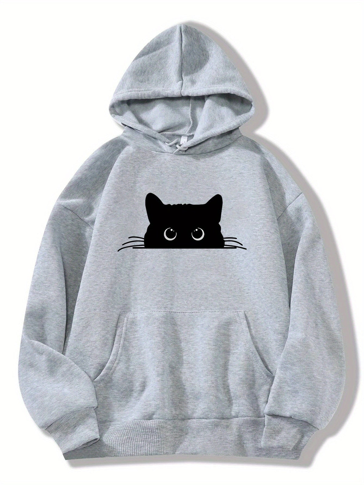 Plush Women's Hoodie Pullover - Oversized Fleece, Casual