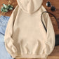 Plush Women's Hoodie Pullover - Oversized Fleece, Casual
