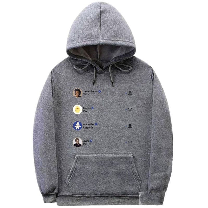 Men's Oversized Hooded Sweater - Relaxed Fit, Fleece Casual