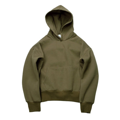 Relaxed Oversized Unisex Hoodie - Boxy Cut, Cotton Layering
