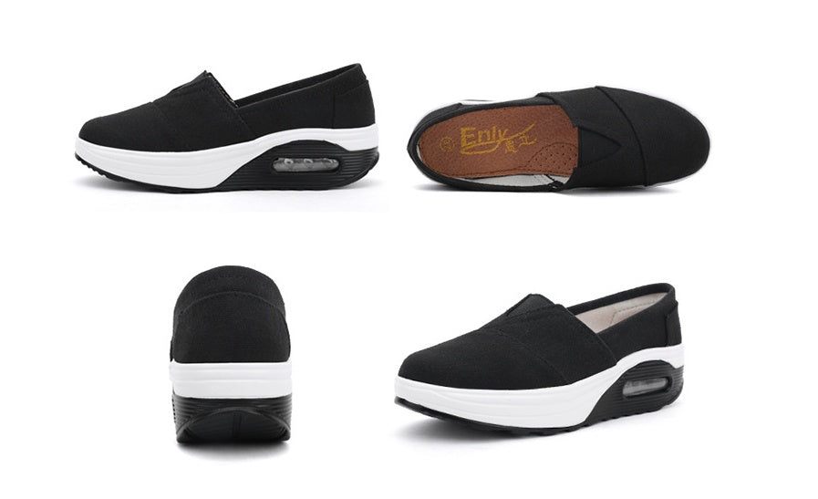 slip-on, canvas, everyday wear – Light, durable women's canvas slip-on shoes