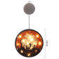 LED Halloween Lantern 160mm PVC Decor, IP44 Spooky Glow