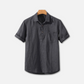 Variant image for Lightweight Linen Polo Shirt for Men, Breathable Casual Wear in Various Colors, Relaxed Fit, Machine Washable-11