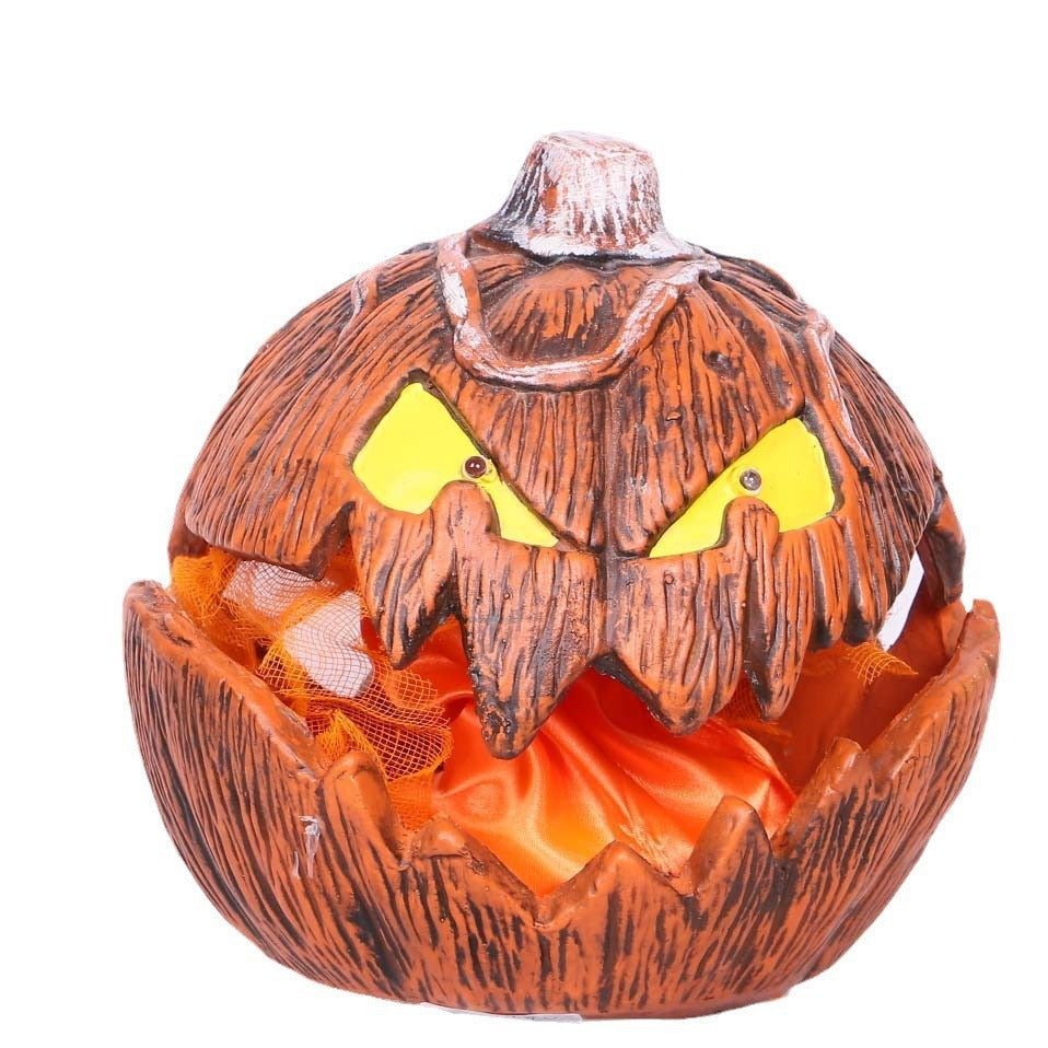 Pumpkin Halloween Decoration With Sound Garden Outdoor