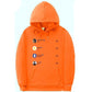 Men's Oversized Hooded Sweater - Relaxed Fit, Fleece Casual
