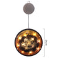 LED Halloween Lantern 160mm PVC Decor, IP44 Spooky Glow