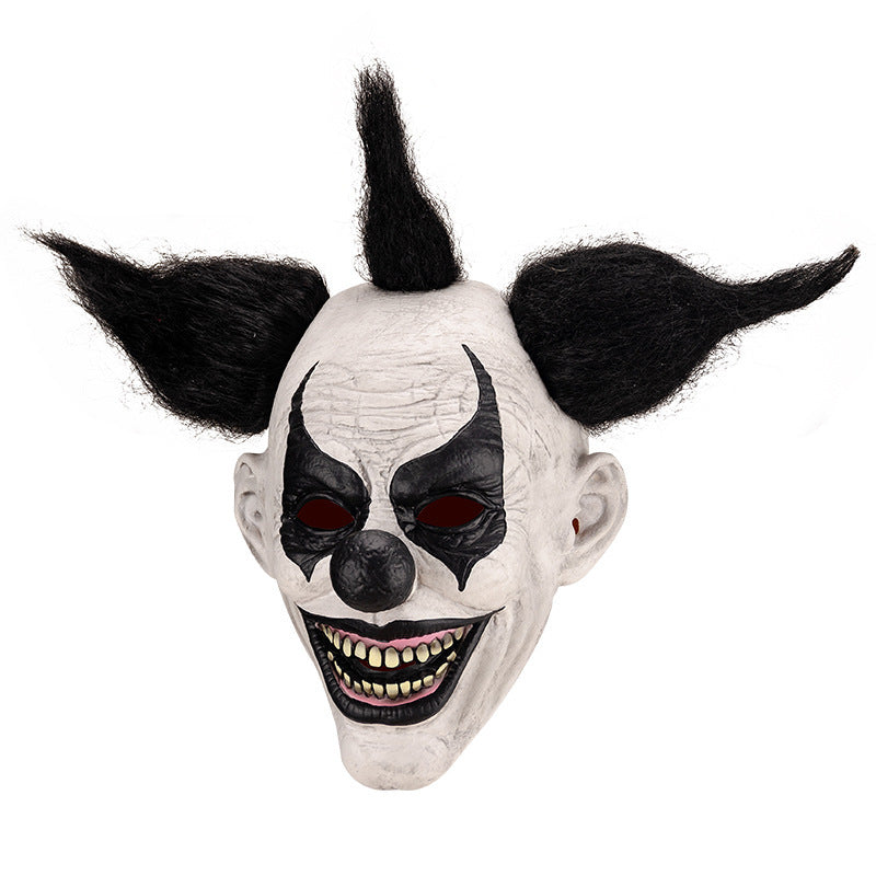 Clown Latex Mask One Piece Halloween Headgear Scary