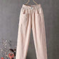 Variant image for Loose-Fitting White Linen Pants for Women, Breathable Flax Trousers for All Occasions, Comfortable and Stylish-41