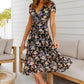 Elegant Long Sleeve Midi Dress for Women, Comfortable and Versatile Design for Daily Wear and Special Occasions-1