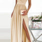 Chic One Shoulder Evening Dress, Elegant Black Formal Gown, Knee-Length Semi Formal Dress for Wedding Guests-1