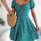 Short Sleeve Women's Dress, Lightweight Casual Summer Dress for Versatile Style and Comfort-1