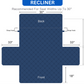 Cover Couch Furniture Protector With Side Pockets And Back Straps Reversible Colors Fall 2025 Pet Friendly