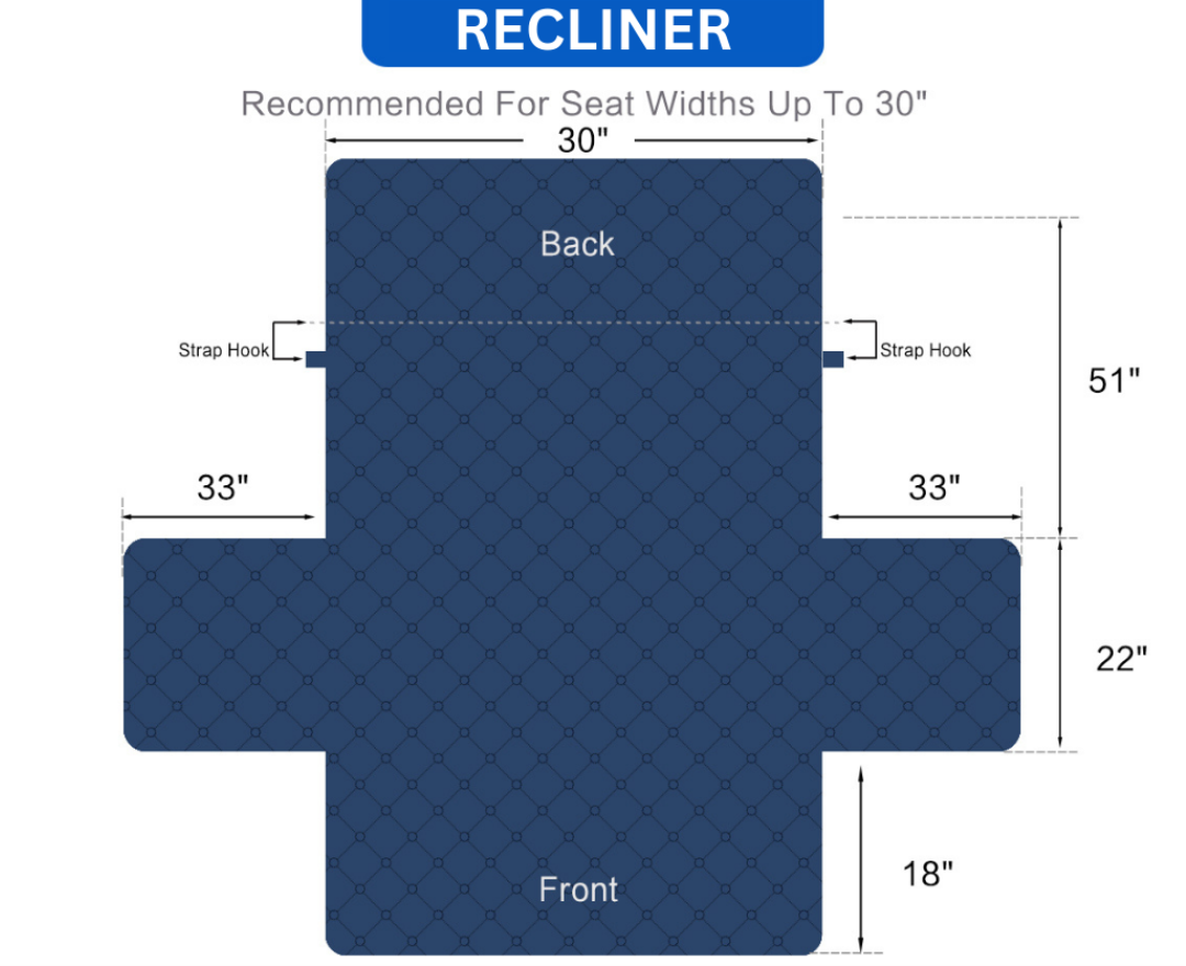 Cover Couch Furniture Protector With Side Pockets And Back Straps Reversible Colors Fall 2025 Pet Friendly