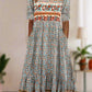 Women's Maxi Dress with Mixed Color Pattern, Casual and Formal Summer Dresses for All-Day Comfort-2
