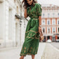 Stylish Women's Summer Midi Dress with Unique Pattern for Versatile Occasions-1