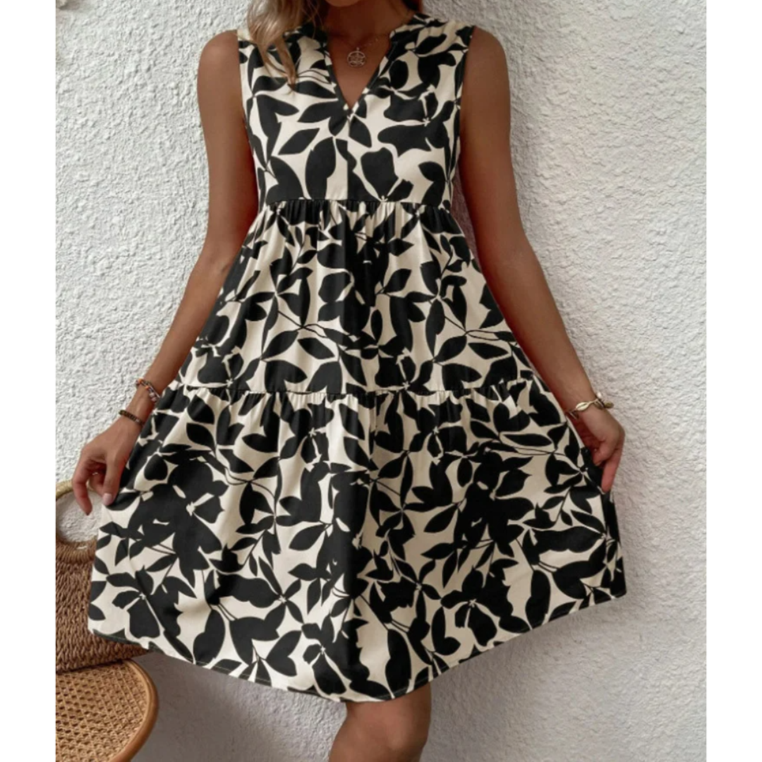 Variant image for Elegant White Midi Dress for Women, Long Sleeve Midi Dress with Sleeves in Premium Polyester for Comfort and Style-9