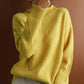 Plush Cozy Womens Sweater - Oversized Diamond Knit Winter