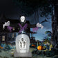 Reaper Grim Inflatable With LED Tombstone Halloween Decor