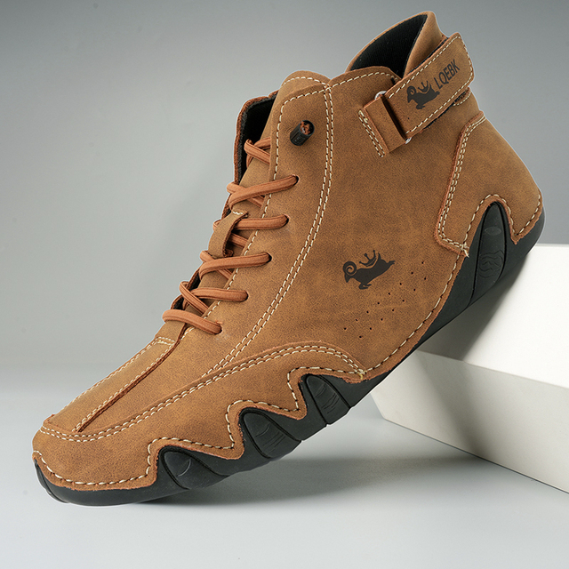 Variant image for Unisex Leather Barefoot Shoes with Anti-Slip Design and Breathable Comfort for Daily Wear-1