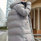 Water-Resistant Cozy Men's Parka Jacket - Long Quilted, For Cold