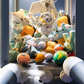 Kit Pro Coin Operated Mini Claw Machine for Kids Arcade Game with Plush Prizes