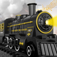 Retro Timeless Motor-Driven Train Kit for Kids - Long Track Steam Engine Toy with Lights and Sounds, Great New Year Gift