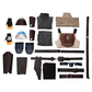 Space2025 Edition Bounty Hunter Cosplay Costume Kit Halloween