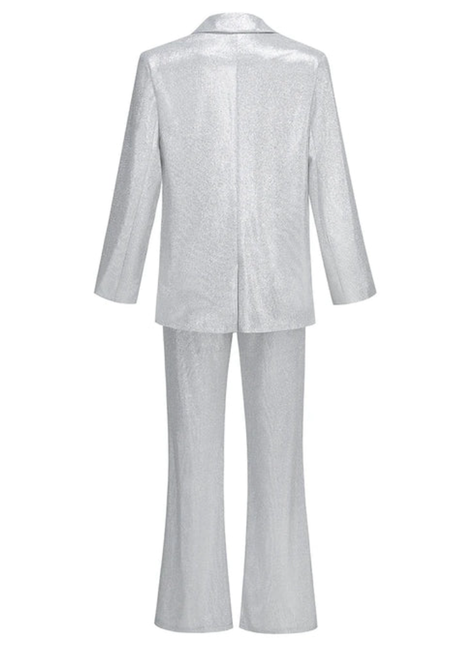 glamorous design, high-quality fabric, for special occasions – Glimmering women's 3-piece set