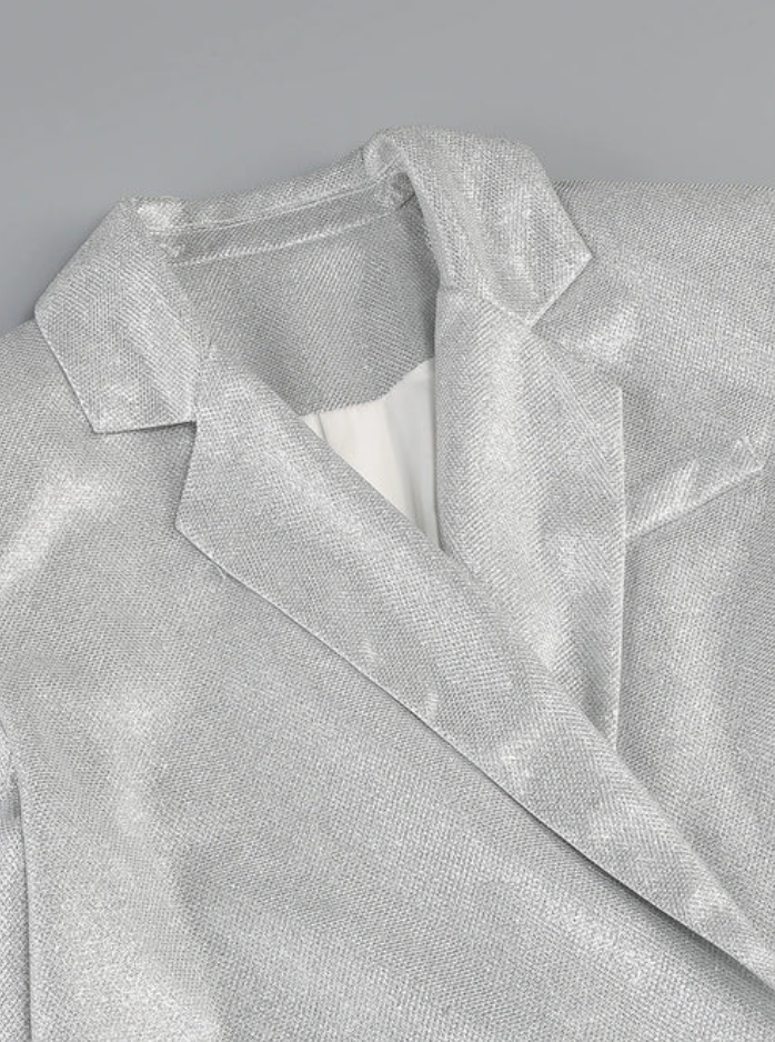 glamorous design, high-quality fabric, for special occasions – Glimmering women's 3-piece set
