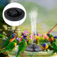 Floating Solar-Powered Fountain Pump for Pond & Garden