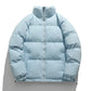Relaxed Warm Men Down Coat - Boxy Puffer, Polyester, Urban