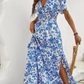 Chic Floral Women's Summer Dress, Lightweight Casual Fit, Breathable Fabric for Warm Weather Outings-2