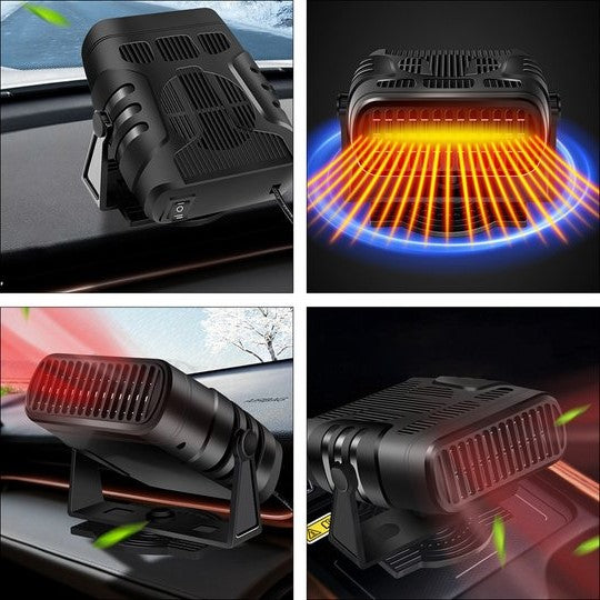 12V Car Heater Travel-Friendly Defogger Fan Winter 2025 Travel-Friendly