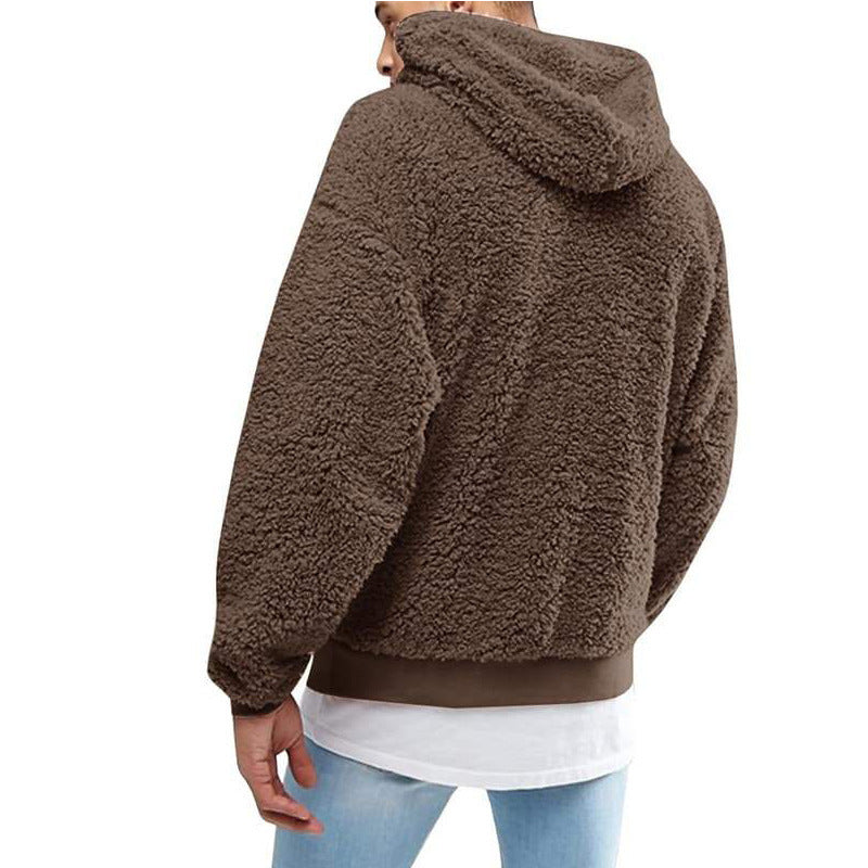 Oversized Fleece, Winter – Warm Cozy Men’s Sleeveless Hoodie