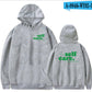 Unisex Warm Hoodie - Pullover, Cotton Blend, For Winter