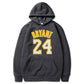 Plush Men's Basketball Hoodie - Pullover Polyester Game Day