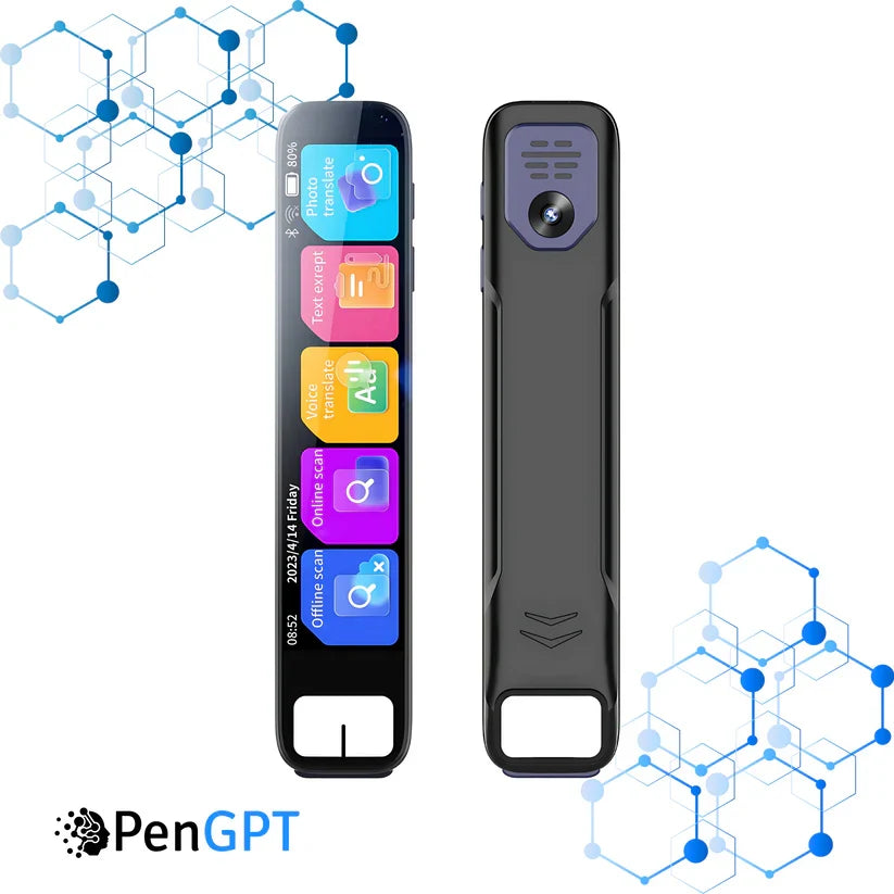 Intelligent Scanning Pen for English Learning, High-Accurate Text Capture and Multi-Language Translation