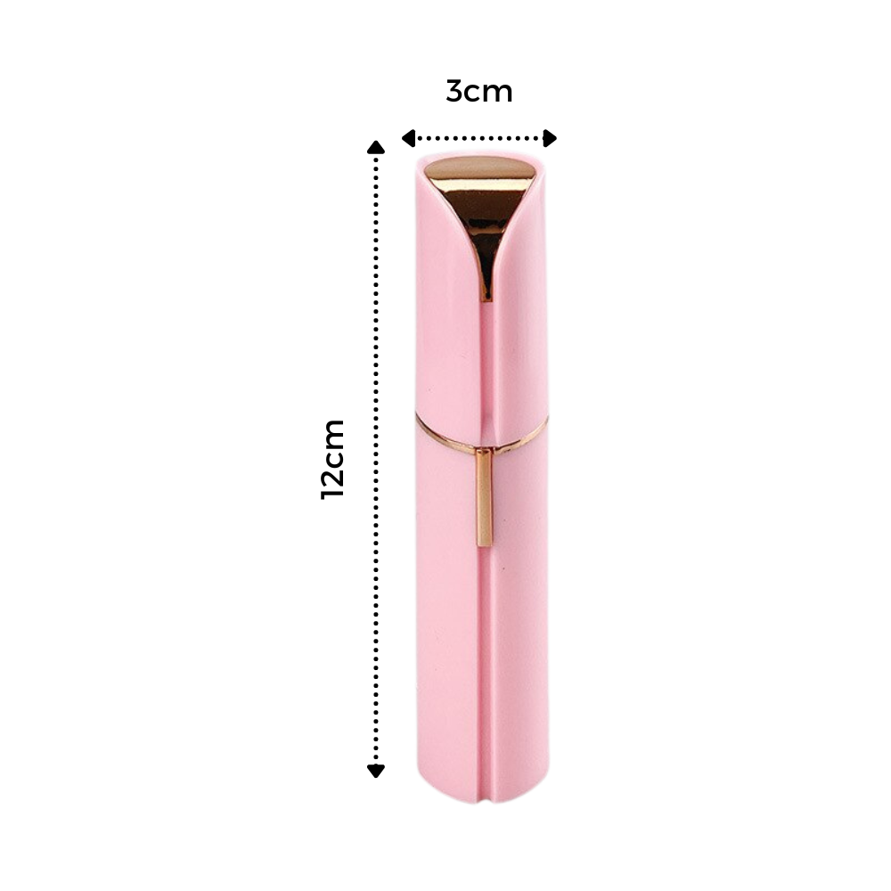 Motor-Driven Facial Hair Shaver - Travel-Friendly, Safe Shaving Device for Men and Women, Simple to Clean