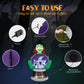 Witch2025 Edition Inflatable 5.9ft Crystal Ball Halloween Decor